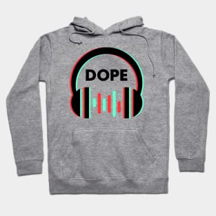 Dope headphones music lover 2 Hoodie